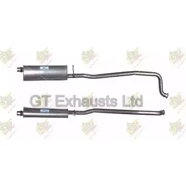 Резонатор GT EXHAUSTS 2C2 2S P6Z2C4P GPG520 1271861054 изображение 0