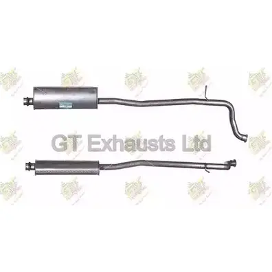 Резонатор GT EXHAUSTS 1271861096 C FR7Z0H GPG538 R3WTQM3 изображение 0
