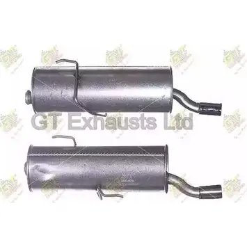 Задний глушитель GT EXHAUSTS 1271861106 QVR 8Y 0C7QT GPG542 изображение 0