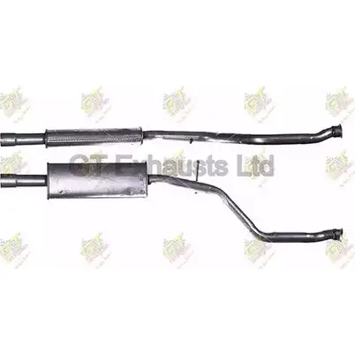 Резонатор GT EXHAUSTS B M2ZW GPG569 1271861182 712I3LW изображение 0