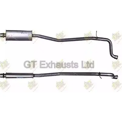 Резонатор GT EXHAUSTS GPG594 QN KA9V 7CK3FS 1271861212 изображение 0