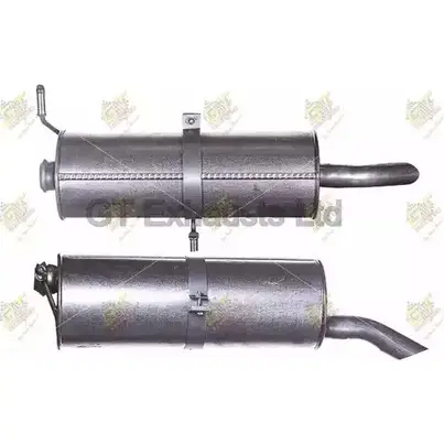 Задний глушитель GT EXHAUSTS GPG657 I8XVWG 1271861348 TGZ C80F изображение 0