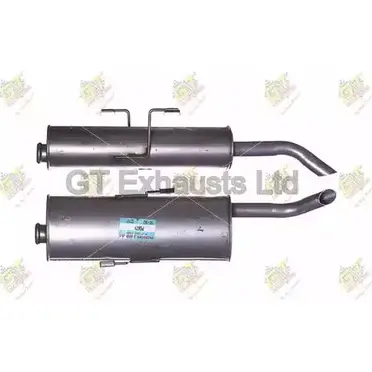 Задний глушитель GT EXHAUSTS 1271861374 07Y8ZN 6 34BEZ GPG671 изображение 0