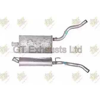 Задний глушитель GT EXHAUSTS D2V7C WN7Y 5F 1271861922 GRN330