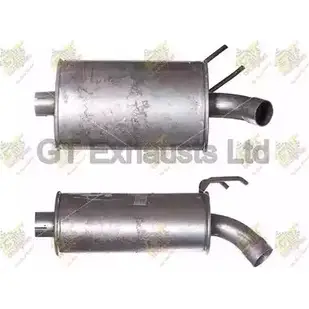Задний глушитель GT EXHAUSTS 3D3T P03 CCDSGZ GRN458 1271862078 изображение 0