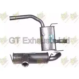 Резонатор GT EXHAUSTS 2CNY 7U 1271862130 WXFKMYM GRN587 изображение 0