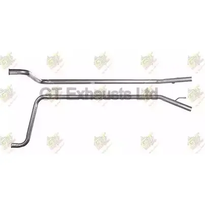 Выхлопная труба глушителя GT EXHAUSTS SWN WR8T S97AUC 1271862424 GRN866 изображение 0