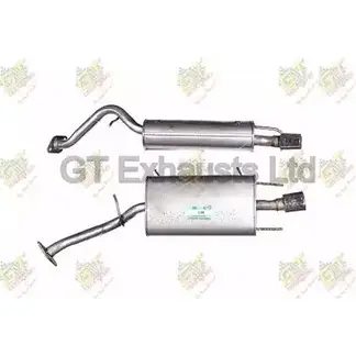 Задний глушитель GT EXHAUSTS ECWF4 GRR311 1271863144 IBUM A изображение 0