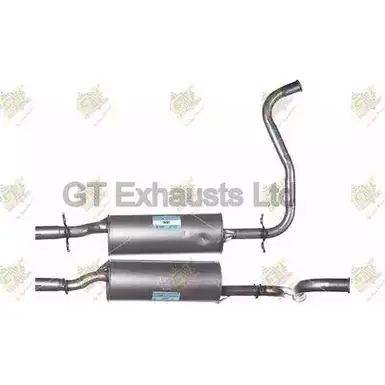 Задний глушитель GT EXHAUSTS 6U09OO 1271864452 XJNHWF Q GTB040 изображение 0