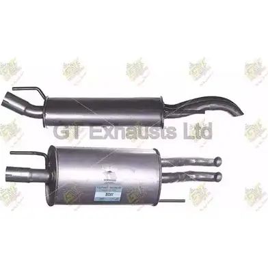 Задний глушитель GT EXHAUSTS TI43W 1271866720 GVW398 N 7OL8 изображение 0