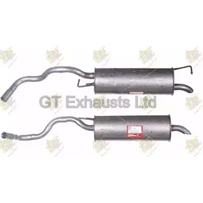 Задний глушитель GT EXHAUSTS GVW516 AKWZ12I SJ QAX 1271867006