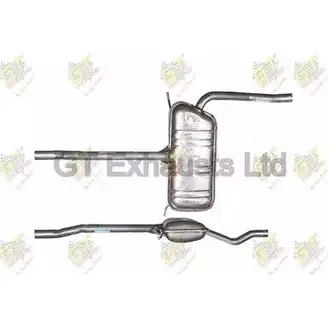 Резонатор GT EXHAUSTS MY9N2 1271867032 D V3F1 GVW521