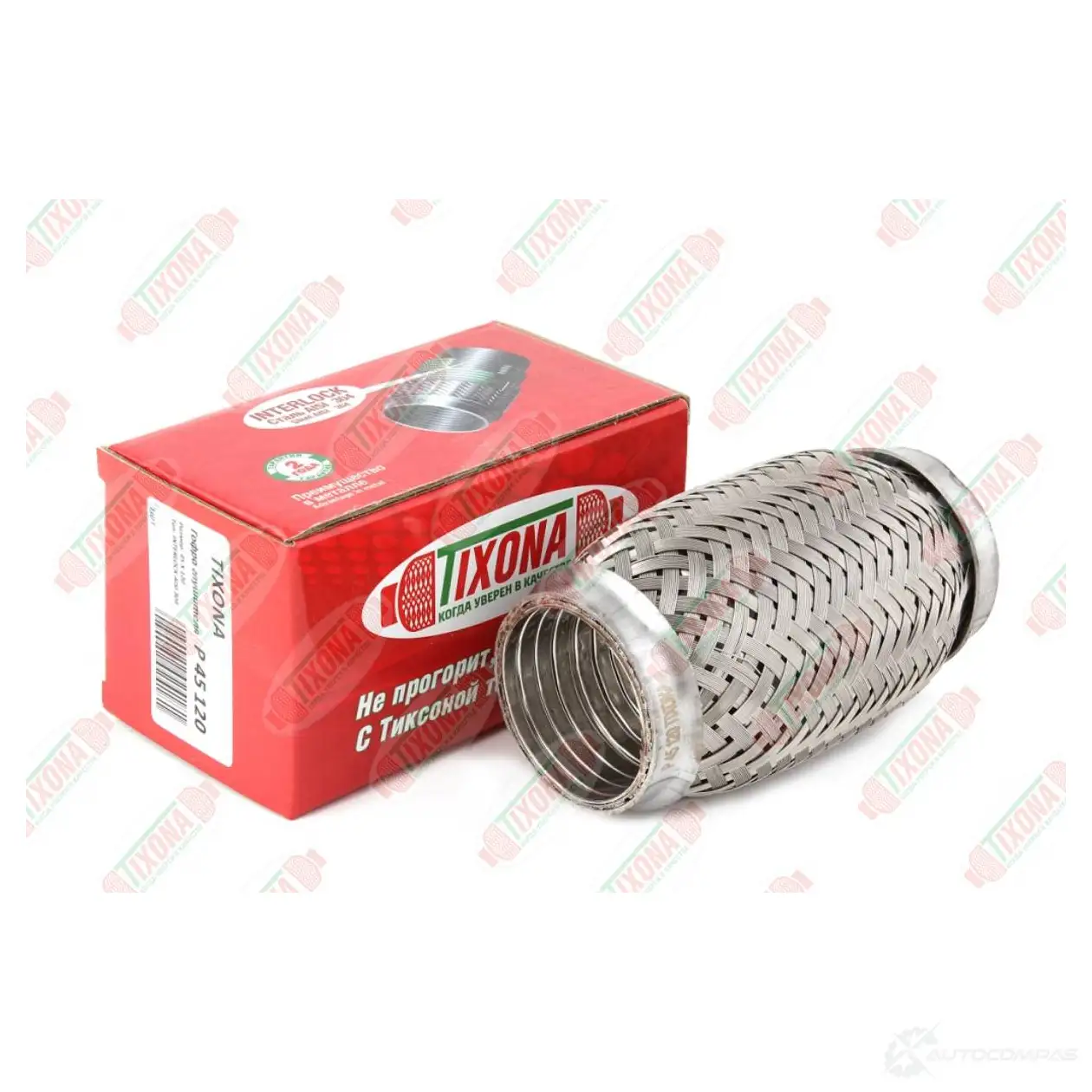 Гофра глушителя 45/120 interlock TIXONA 1439703727 U3 X4J P45120 - Изображение 1