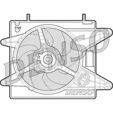 Вентилятор радиатора двигателя WILMINK GROUP C6 QZX DJ23B 1274011665 WG1775588 изображение 0