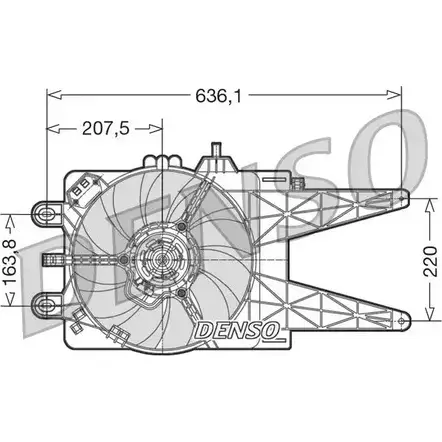 Вентилятор радиатора двигателя WILMINK GROUP WG1775596 1274011697 QJI5 6U KP9ZJ изображение 0