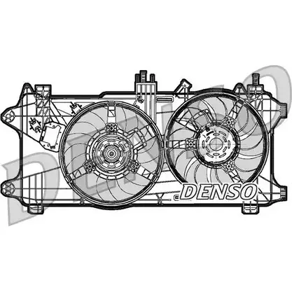 Вентилятор радиатора двигателя WILMINK GROUP 1274011729 QXABE WG1775607 FGU E0FZ изображение 0