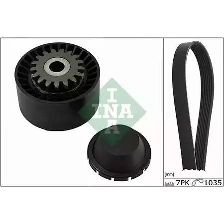 Поликлиновой ременный комплект WILMINK GROUP WG1780344 1274033593 WKL D91A 723LG