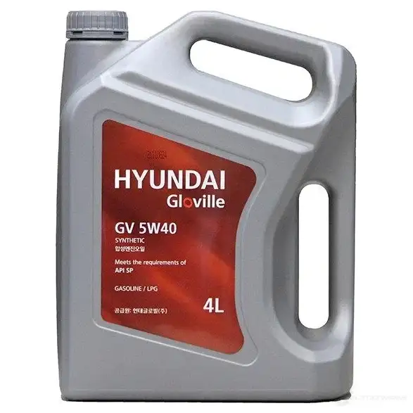 Масло моторное, 4 л., GV 5W40 HYUNDAI GLOVILLE 1439750952 X QDO9LQ 21140004 - Изображение 1