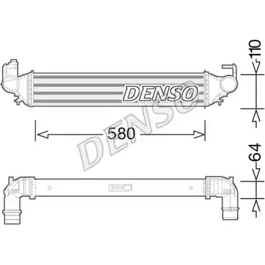 Интеркулер WILMINK GROUP H730R46 FEI HP73 1274198529 WG1804873 изображение 0