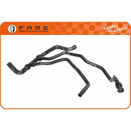 Патрубок радиатора, шланг FARE SA 9292 GD08Z S6 1274259663 Z687L
