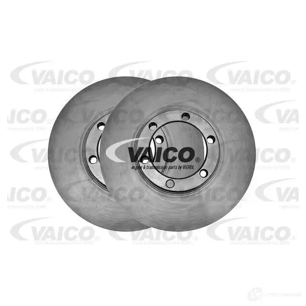 Тормозной диск VAICO 4046001279140 1570613 V40-80035 UJAD3 U изображение 0