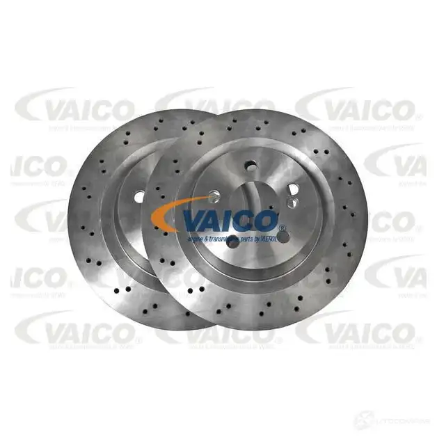 Тормозной диск VAICO 32P6F9 J 1567303 V30-80076 4046001447532 изображение 0