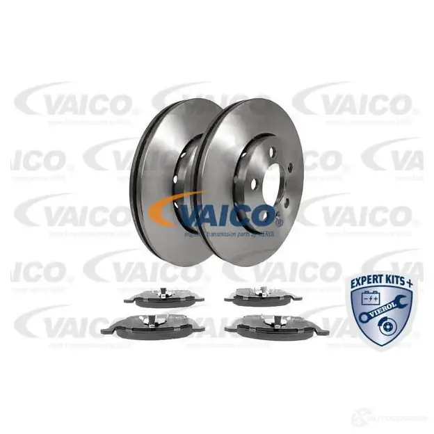 Комплект тормозных колодок и дисков VAICO 4O MATN 1437894349 V10-6631 изображение 0