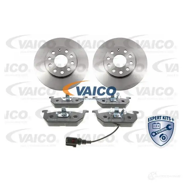 Комплект тормозных колодок и дисков VAICO 42JG CL V10-6742 1437894187 изображение 0