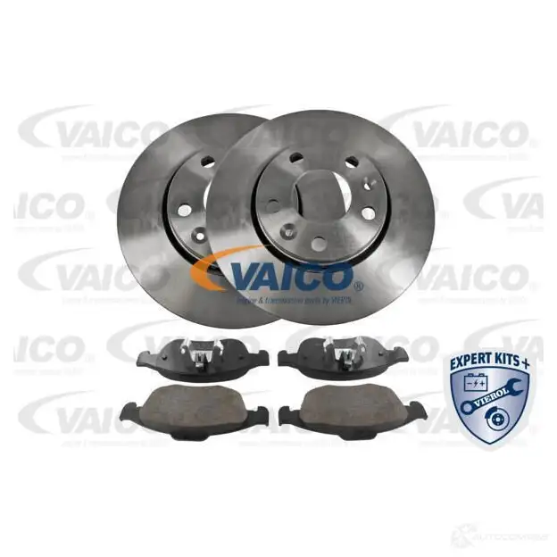 Комплект тормозных колодок и дисков VAICO V46-1371 1438359001 UW2 DHA5 изображение 0