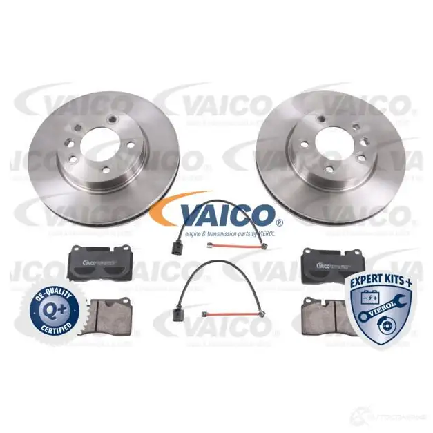 Комплект тормозных колодок и дисков VAICO 263R2B Z V10-5938 1437894397 изображение 0