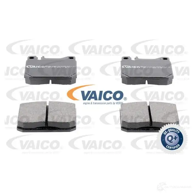 Тормозные колодки дисковые, комплект VAICO V30-8102 WVA 20341 1567331 UFSIPNA изображение 0