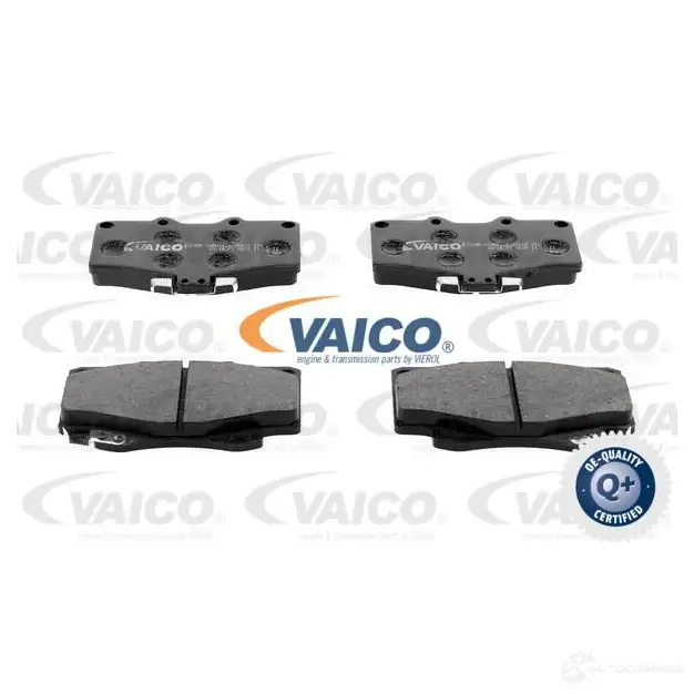 Тормозные колодки дисковые, комплект VAICO 1556158 4046001319105 V10-8125 42 HAB изображение 0