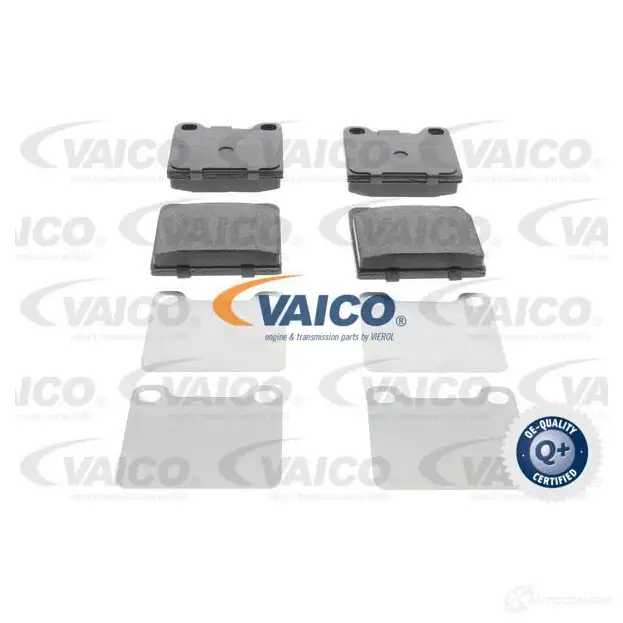 Тормозные колодки дисковые, комплект VAICO ZVS0B SU 1575374 V95-0048 4046001334177 изображение 0