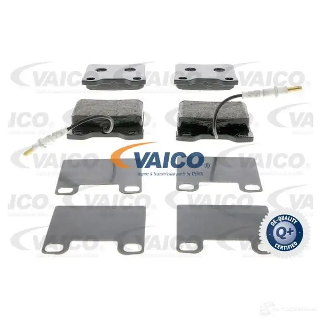 Тормозные колодки дисковые, комплект VAICO 1567376 WVA 21904 WVA 21278-21279 V30-8138
