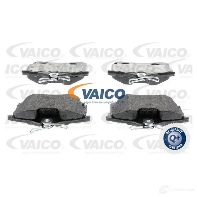 Тормозные колодки дисковые, комплект VAICO WVA 23554 1556229 BK20B V10-8178 изображение 0