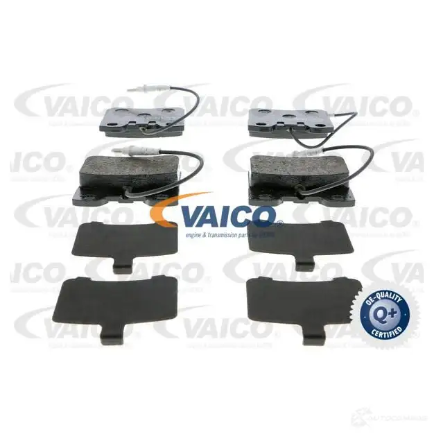 Тормозные колодки дисковые, комплект VAICO WVA 21191 V22-0069 1560369 WVA 21267 изображение 0