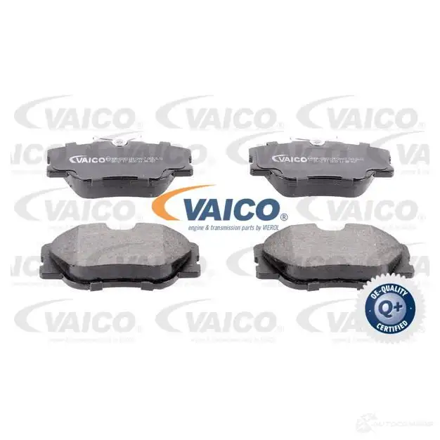 Тормозные колодки дисковые, комплект VAICO 9CQRNQY 1567335 V30-8104 WVA 20941