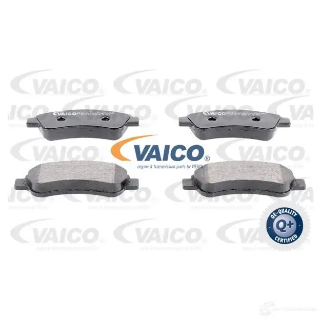 Тормозные колодки дисковые, комплект VAICO WVA 24465 ZHHY4KH 1570882 V42-0095 изображение 0
