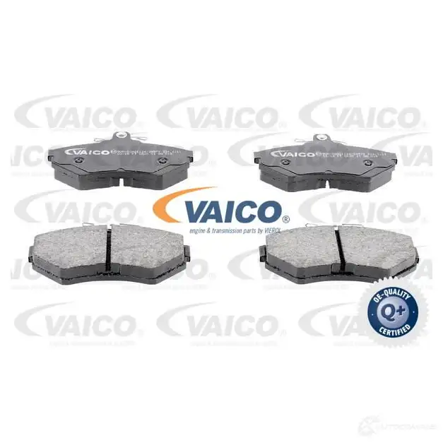 Тормозные колодки дисковые, комплект VAICO 1556176 WVA 21945 V10-8136 R8724LZ изображение 0