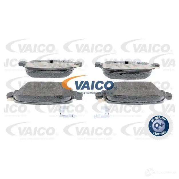 Тормозные колодки дисковые, комплект VAICO 602858 2328 4 V40-8032 1570674 изображение 0