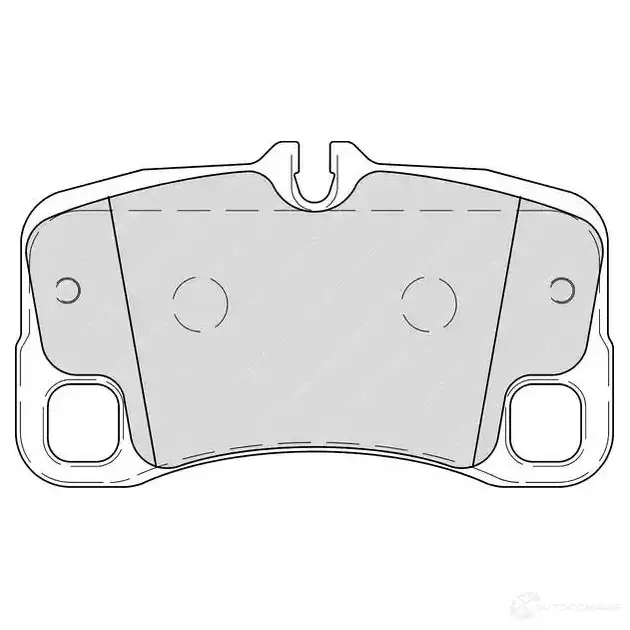 Тормозные колодки, комплект VAICO D RFUV 4046001808883 1571739 v450117 изображение 0