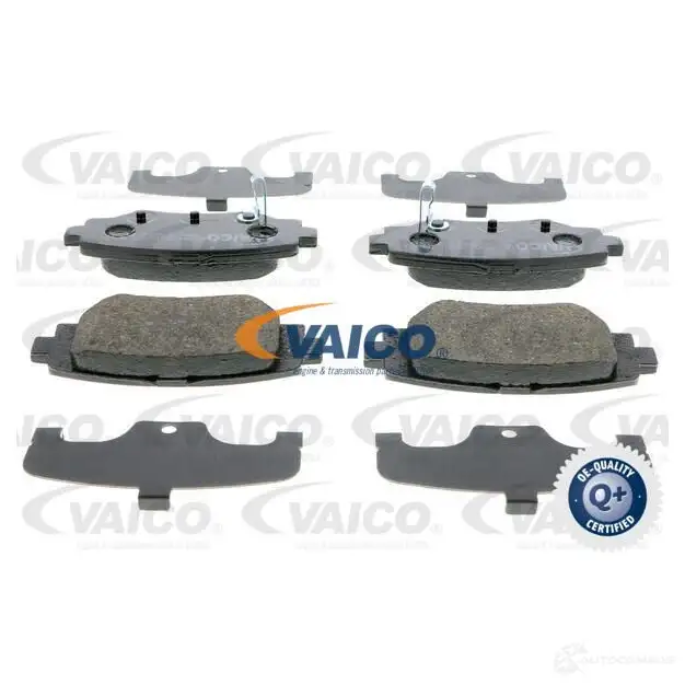 Тормозные колодки дисковые, комплект VAICO V32-0237 1567974 5 Q4HZ63 4046001808760