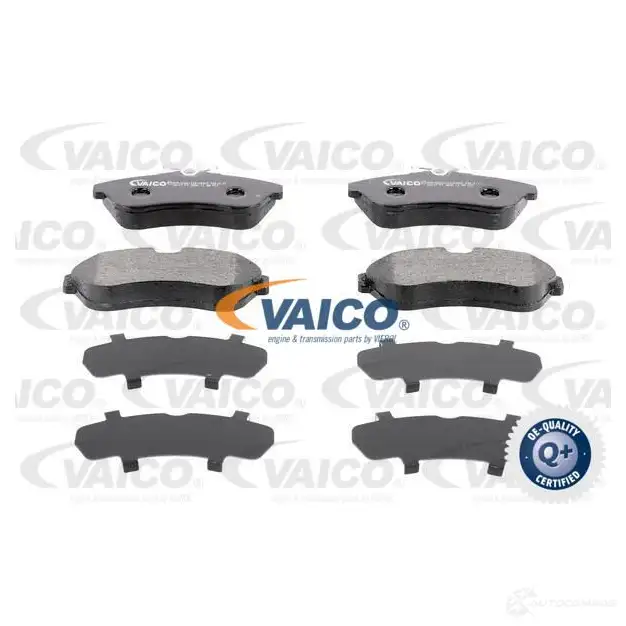 Тормозные колодки дисковые, комплект VAICO V22-0085 H8P7C 1560385 WVA 23409 изображение 0