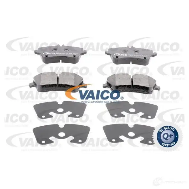 Тормозные колодки дисковые, комплект VAICO WVA 23144, 23145 1567360 KBVFOCR V30-8125 изображение 0