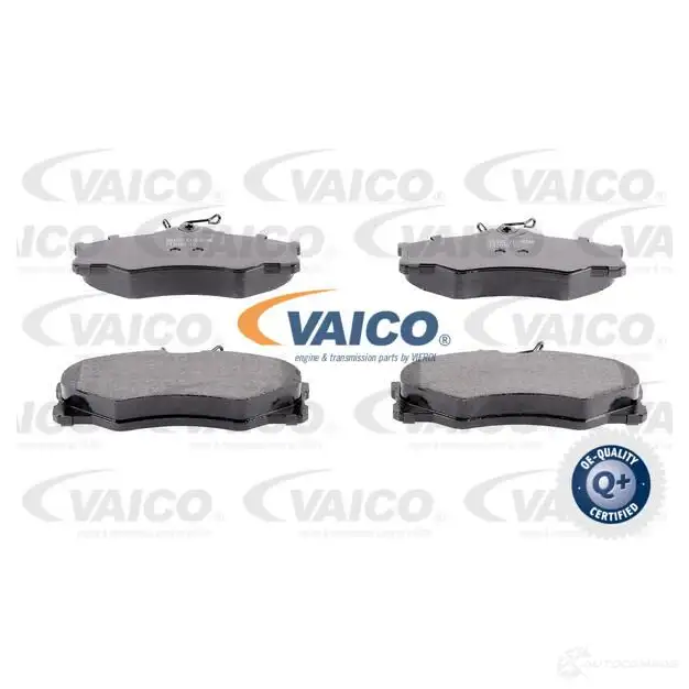 Тормозные колодки дисковые, комплект VAICO 1556418 V10-8348 4NN67C WVA 20979