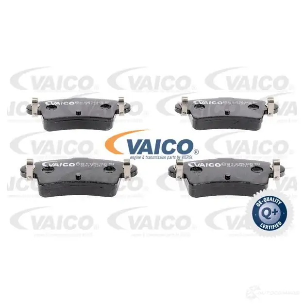 Тормозные колодки дисковые, комплект VAICO 603806 V40-8035 1570680 2 3669