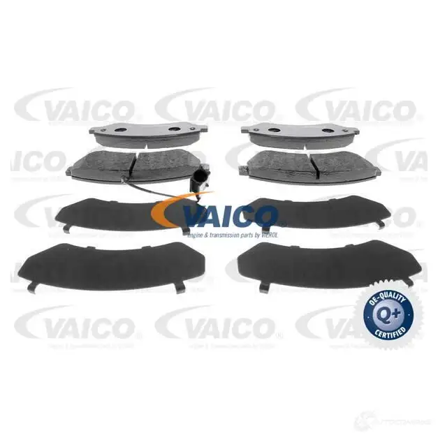 Тормозные колодки дисковые, комплект VAICO WVA 24466 1570881 WVA 24467 V42-0094 - Изображение 1