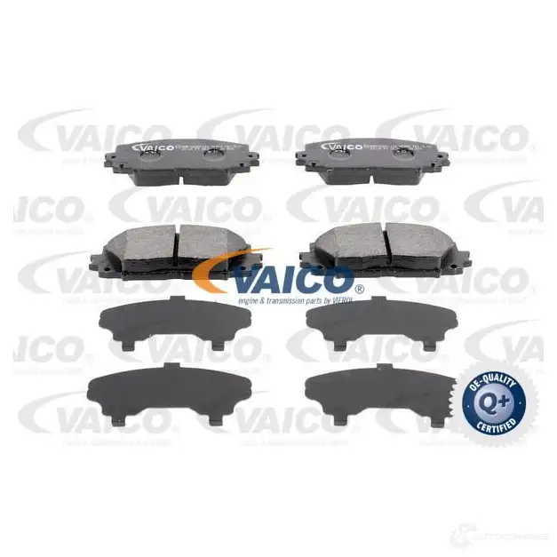 Тормозные колодки дисковые, комплект VAICO V70-0036 1574658 4046001437526 WTJO 76 изображение 1