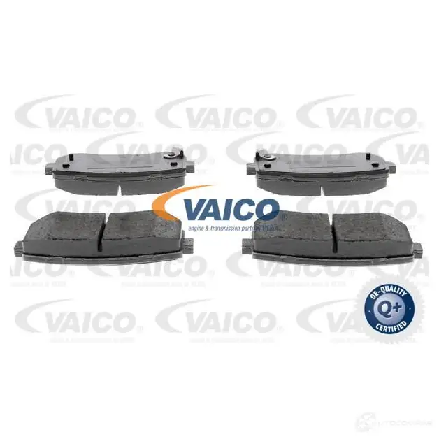 Тормозные колодки дисковые, комплект VAICO 1573556 V52-0070 EEK HAN 4046001540257 изображение 0