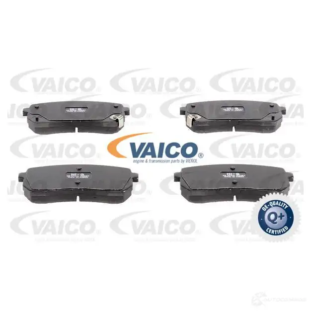 Тормозные колодки, комплект VAICO v520108 4046001572937 2HN1 MOQ 1573594